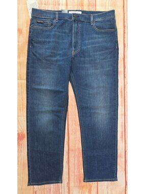 Calvin Klein Mens Slim Straight Fit Jeans W38 L30 NWT